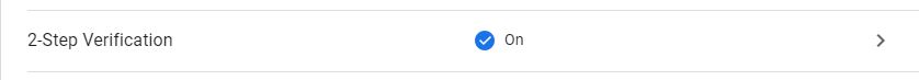 Google 2fa tutorial step 2