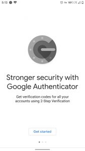 Google Authenticator redesign