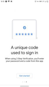 Google Authenticator redesign