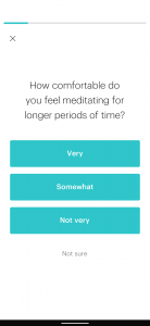 Balance meditation personalization